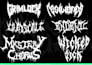 create font metal, slam, or death metal logo for your band